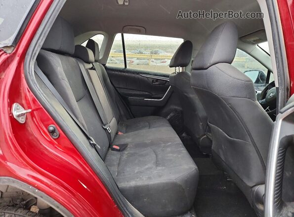 2T3H1RFVXKC029965 2019 TOYOTA RAV4 Red Vista de los asientos traseros