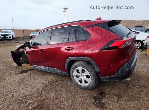 2T3H1RFVXKC029965 2019 TOYOTA RAV4 Red Trasero izquierdo