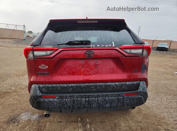 2T3H1RFVXKC029965 2019 TOYOTA RAV4 Red Vista trasera