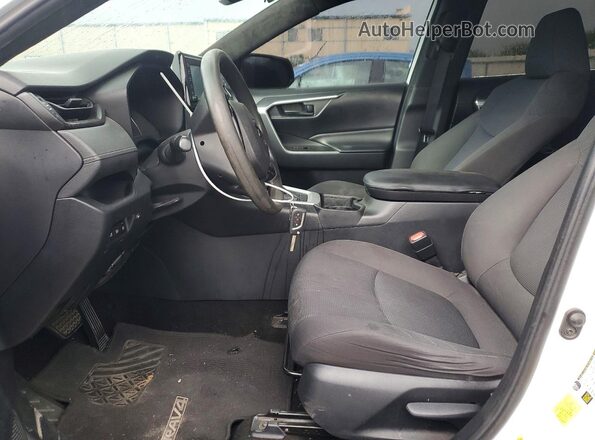 2T3H1RFVXKW019208 2019 TOYOTA RAV4 White წინა სალონის ხედი