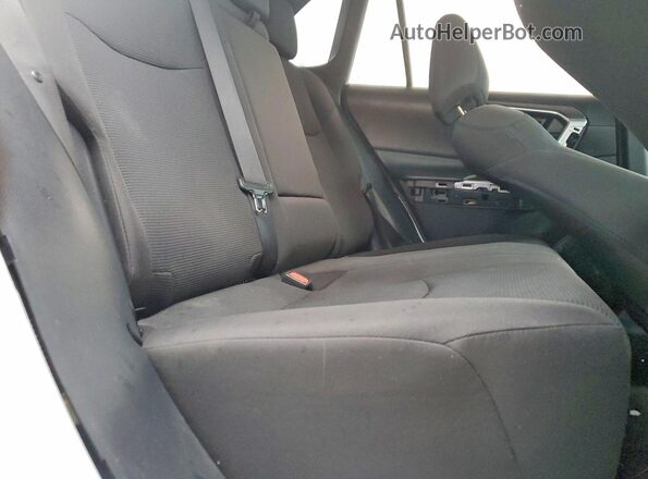 2T3H1RFVXKW019208 2019 TOYOTA RAV4 White უკანა სალონის ხედი