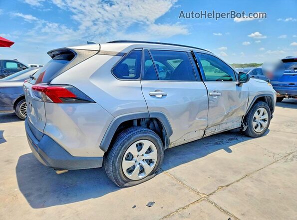 2T3H1RFVXKW021332 2019 TOYOTA RAV4 Silver უკანა მარჯვენა
