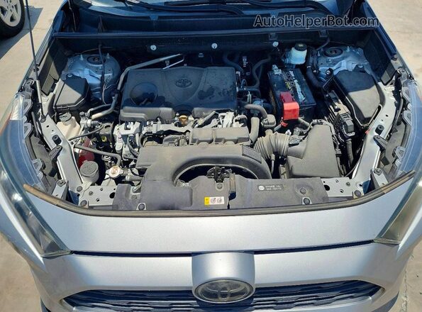 2T3H1RFVXKW021332 2019 TOYOTA RAV4 Silver ძრავის განყოფილების ხედი