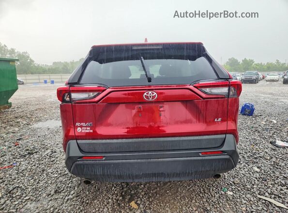 2T3H1RFVXKW042052 2019 TOYOTA RAV4 Red Rear view