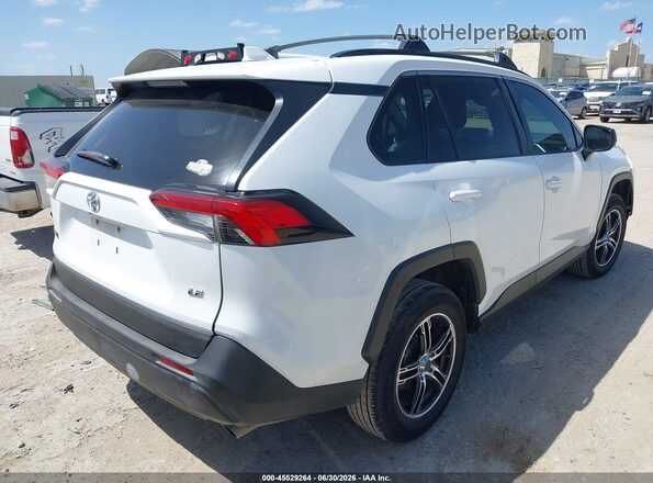 2T3H1RFVXLW100792 2020 TOYOTA RAV4 White Задня права чверть