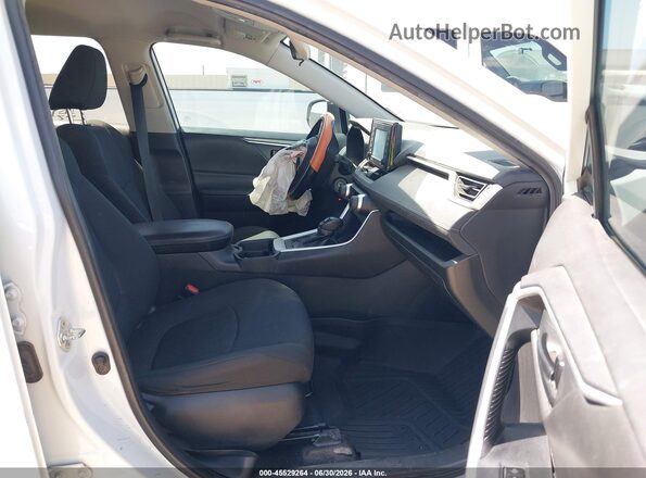 2T3H1RFVXLW100792 2020 TOYOTA RAV4 White Вид салону спереду
