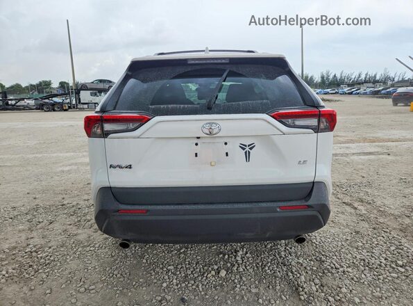2T3H1RFVXLW102039 2020 TOYOTA RAV4 White Вид ззаду