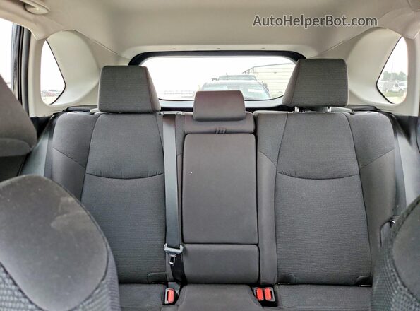 2T3H1RFVXMC141751 2021 TOYOTA RAV4 Black უკანა სავარძლების ხედი