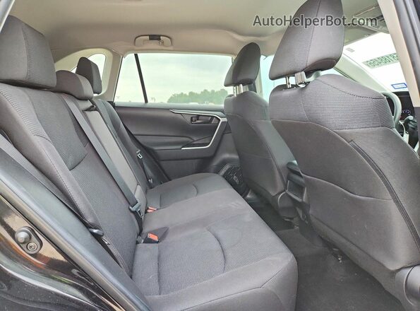 2T3H1RFVXMC141751 2021 TOYOTA RAV4 Black უკანა სალონის ხედი