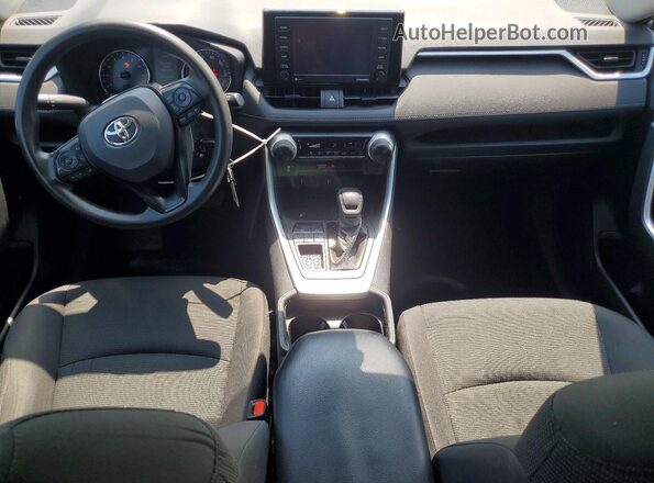 2T3H1RFVXMC146593 2021 TOYOTA RAV4 Silver Вид панелі приладів