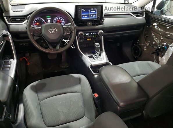 2T3H1RFVXMW151520 2021 TOYOTA RAV4 Black წინა პანელის ხედი