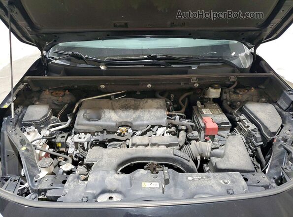 2T3H1RFVXMW151520 2021 TOYOTA RAV4 Black ძრავის განყოფილების ხედი