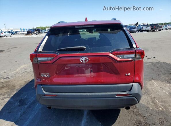 2T3H1RFVXMW177972 2021 TOYOTA RAV4 Red უკანა ხედი