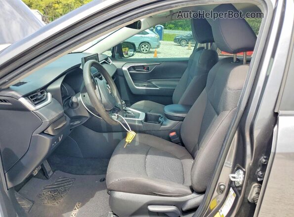 2T3H1RFVXNC173309 2022 TOYOTA RAV4 Gray Front interior view