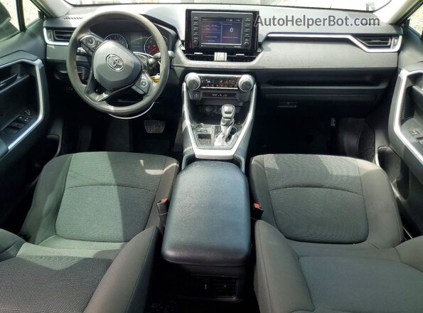 2T3H1RFVXNC173309 2022 TOYOTA RAV4 Gray Dashboard view