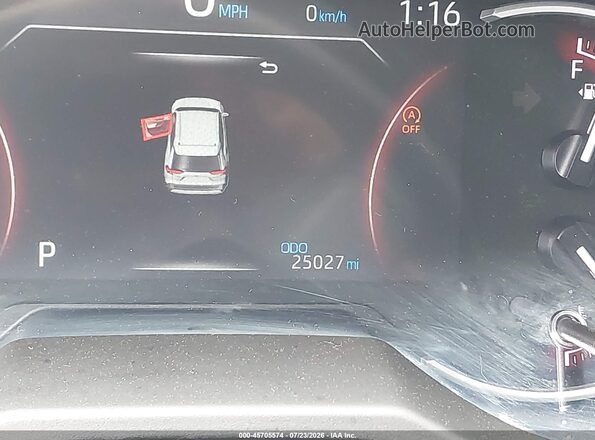 2T3H1RFVXSC317808 2025 TOYOTA RAV4 Black Widok tylnych siedzeń