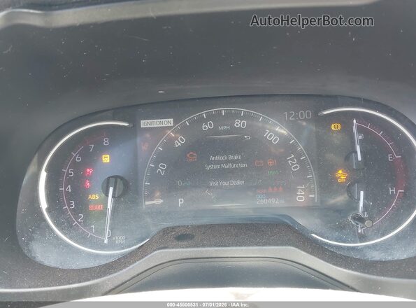 2T3J1RFV0KW038707 2019 TOYOTA RAV4 Blue უკანა სავარძლების ხედი
