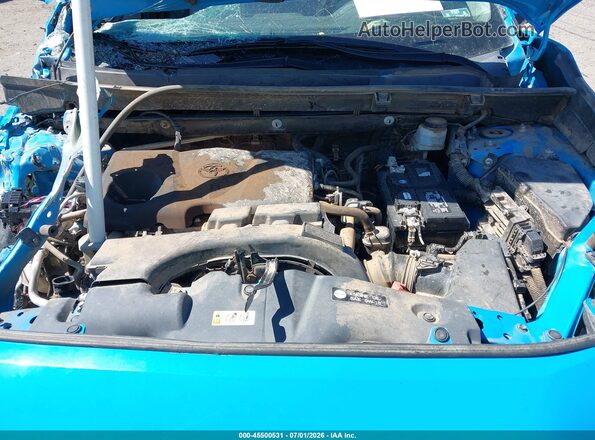 2T3J1RFV0KW038707 2019 TOYOTA RAV4 Blue უკანა ხედი