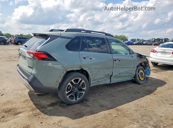 2T3J1RFV0KW041171 2019 TOYOTA RAV4 Green Tył prawy
