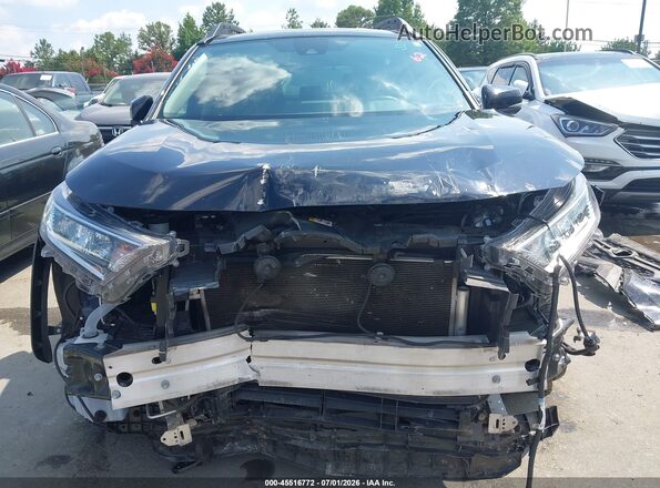 2T3J1RFV0MW187363 2021 TOYOTA RAV4 Black Rear interior view