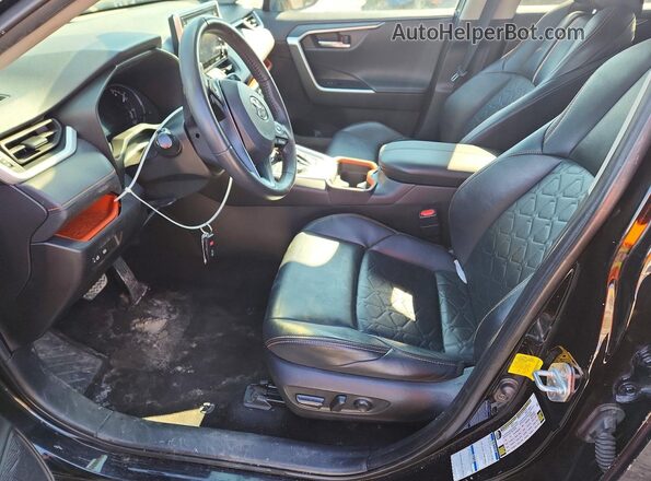 2T3J1RFV1MW207684 2021 TOYOTA RAV4 Black Front interior view