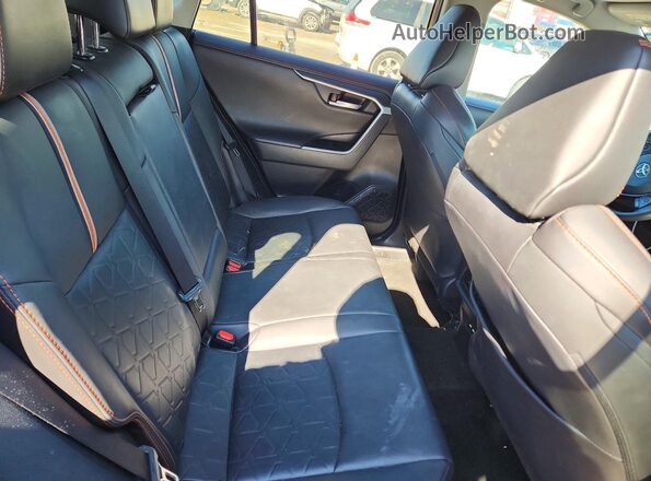 2T3J1RFV1MW207684 2021 TOYOTA RAV4 Black Rear interior view