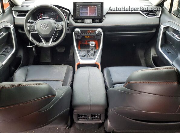 2T3J1RFV1NW260077 2022 TOYOTA RAV4 Черный Вид панели приборов