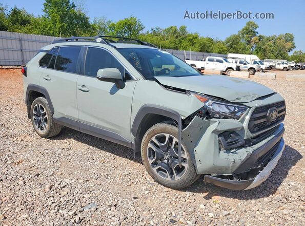 2T3J1RFV2KW006504 2019 TOYOTA RAV4 Gray წინა მარჯვენა
