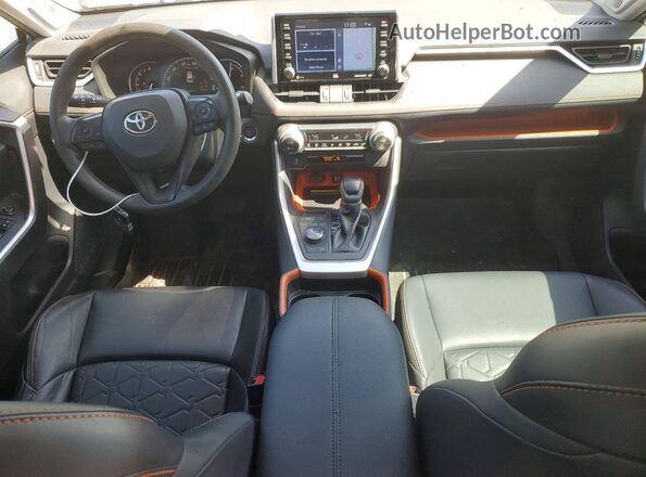 2T3J1RFV2KW006504 2019 TOYOTA RAV4 Gray წინა პანელის ხედი