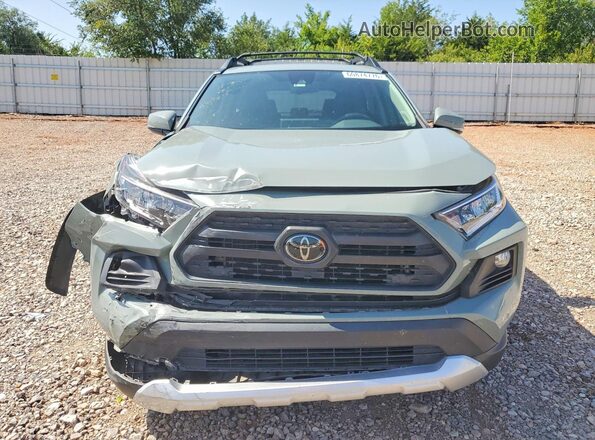 2T3J1RFV2KW006504 2019 TOYOTA RAV4 Gray წინა ხედი