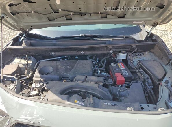 2T3J1RFV2KW006504 2019 TOYOTA RAV4 Gray ძრავის განყოფილების ხედი