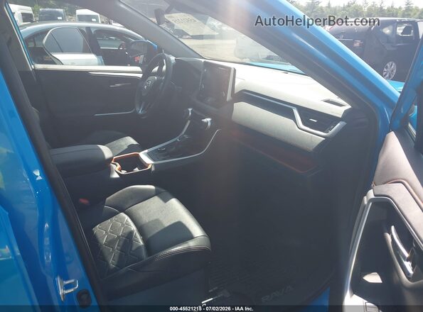 2T3J1RFV2MW210772 2021 TOYOTA RAV4 Blue Front interior view