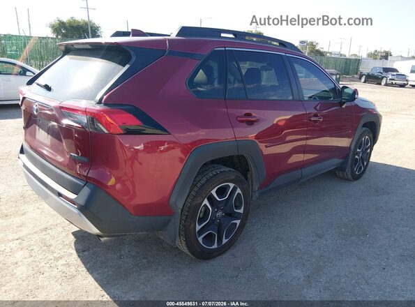 2T3J1RFV2MW241200 2021 TOYOTA RAV4 Red Tył prawy