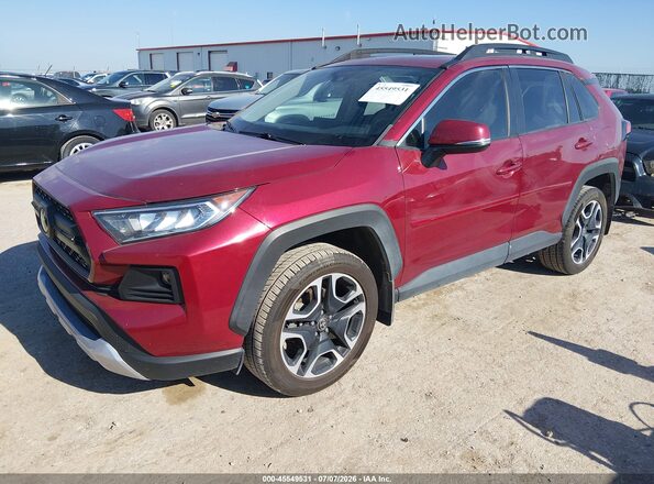 2T3J1RFV2MW241200 2021 TOYOTA RAV4 Red Przód lewy