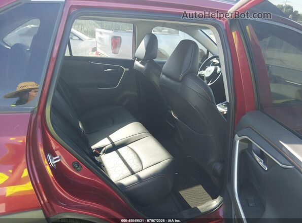2T3J1RFV2MW241200 2021 TOYOTA RAV4 Red Widok naklejki z numerem VIN