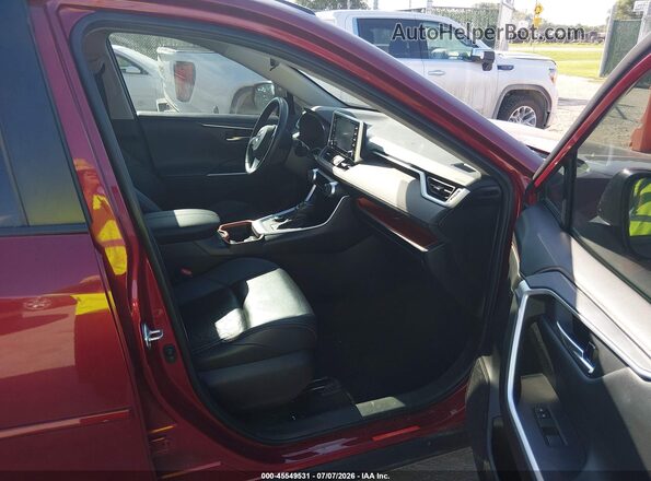 2T3J1RFV2MW241200 2021 TOYOTA RAV4 Red Widok wnętrza z przodu