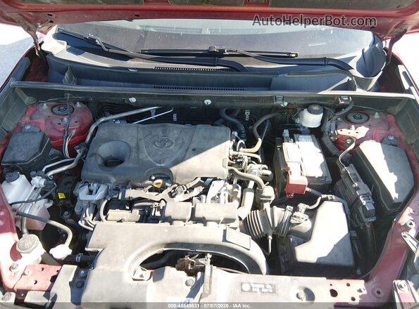 2T3J1RFV2MW241200 2021 TOYOTA RAV4 Red Widok z tyłu