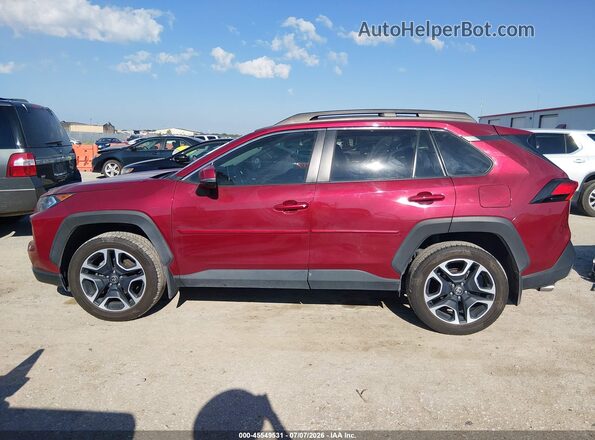 2T3J1RFV2MW241200 2021 TOYOTA RAV4 Red Widok wnętrza 360 stopni