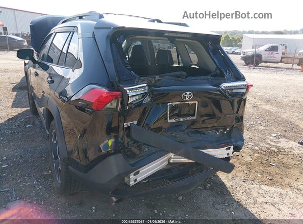 2T3J1RFV3KW006155 2019 TOYOTA RAV4 Black Widok z przodu