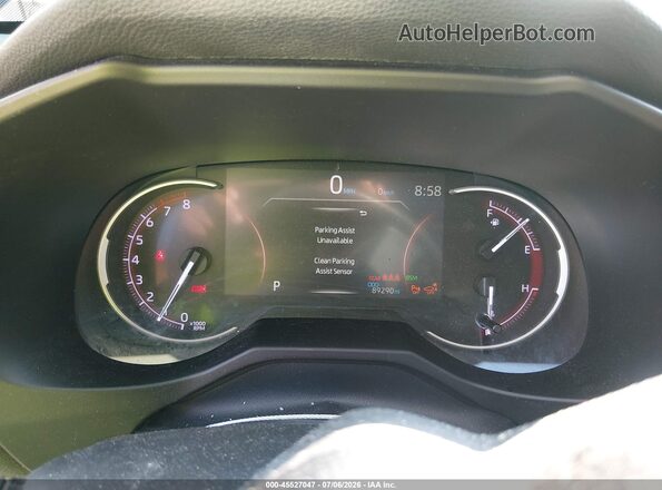 2T3J1RFV3KW006155 2019 TOYOTA RAV4 Black Widok tylnych siedzeń