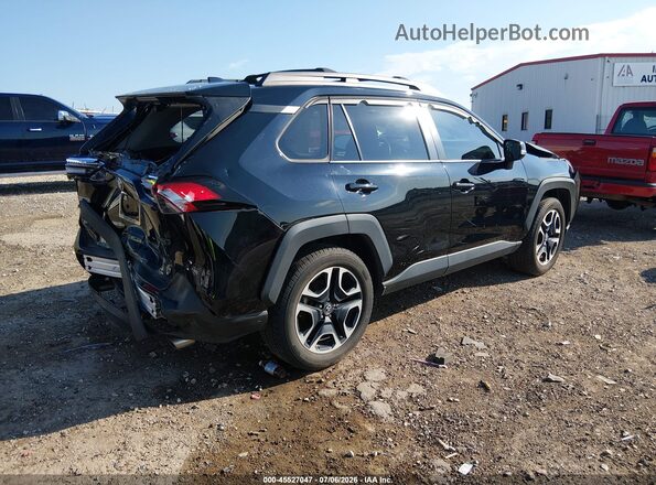 2T3J1RFV3KW006155 2019 TOYOTA RAV4 Black Tył prawy