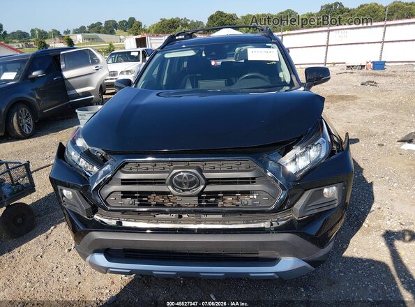 2T3J1RFV3KW006155 2019 TOYOTA RAV4 Black Widok zestawu wskaźników