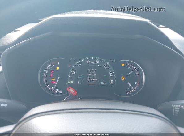 2T3J1RFV3NW254541 2022 TOYOTA RAV4 Green Widok tylnych siedzeń