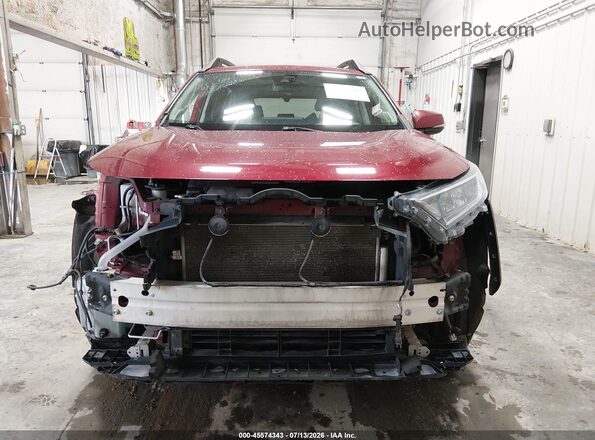 2T3J1RFV4KW034546 2019 TOYOTA RAV4 Red Widok zestawu wskaźników