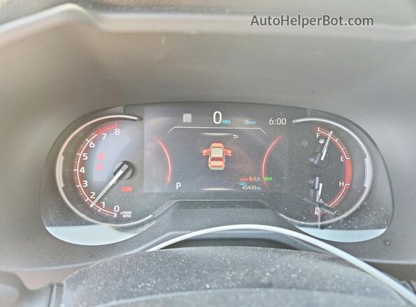 2T3J1RFV7RW465456 2024 TOYOTA RAV4 Белый Вид щитка приборов