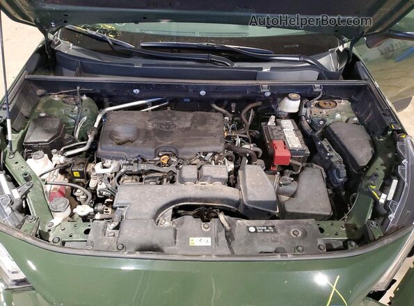 2T3J1RFV7SW508473 2025 TOYOTA RAV4 Green Widok komory silnika