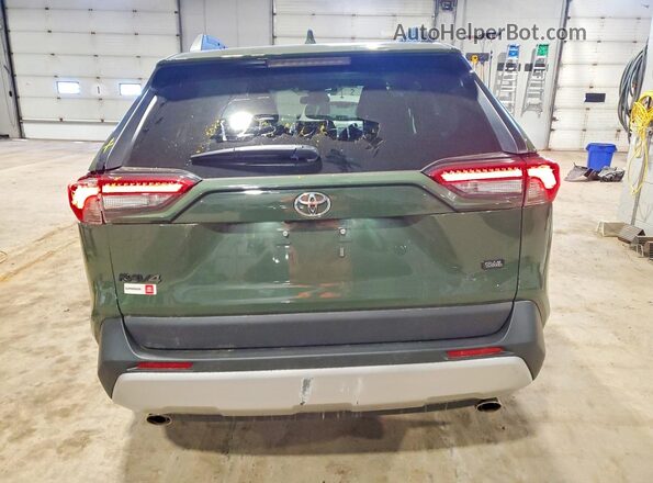 2T3J1RFV7SW508473 2025 TOYOTA RAV4 Green Widok z tyłu