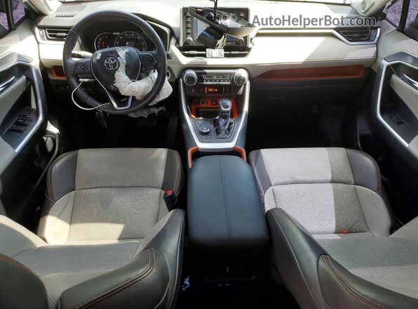 2T3J1RFV9KC044183 2019 TOYOTA RAV4 Зеленый Вид панели приборов