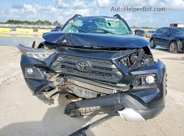 2T3J1RFV9LC075550 2020 TOYOTA RAV4 Black Դիմացի տեսք