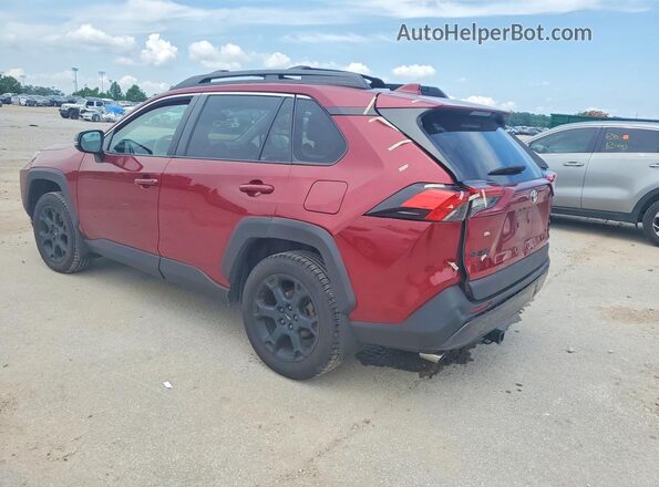 2T3J1RFV9LC088363 2020 TOYOTA RAV4 Maroon Trasero izquierdo